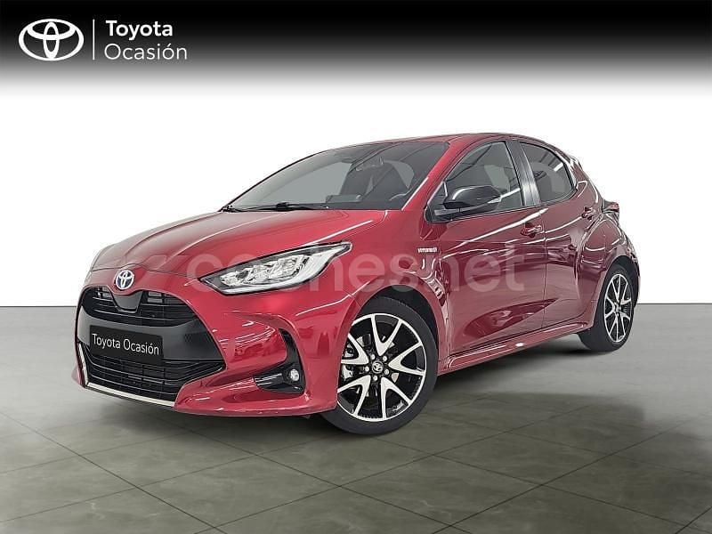 Rojo Usado 2021 Toyota Yaris Hybrid Style Utilitario | 18.890 € (Precio justo) - Imagen 1/4