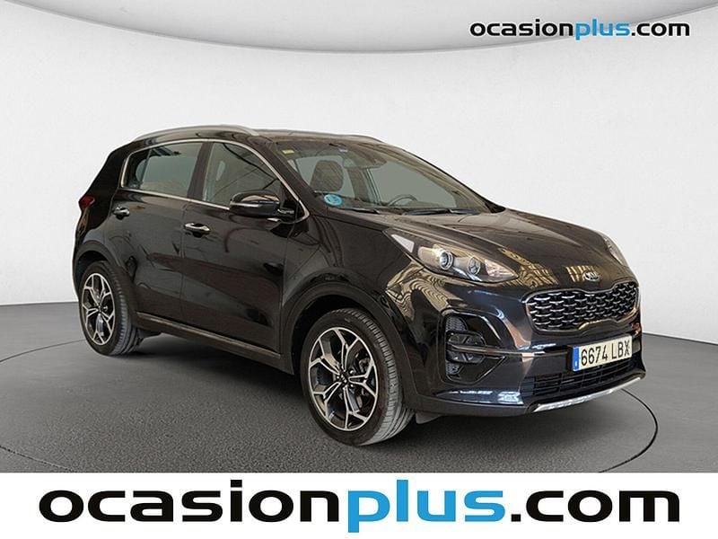 Usado Kia Sportage GT-Line 115 CV (84 kW) 2019 Negro SUV