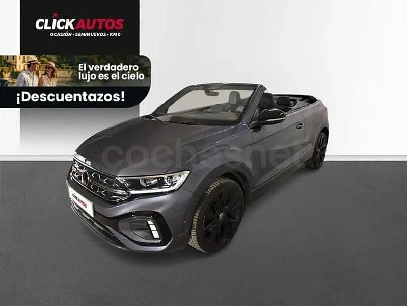 Usado VW T-Roc R-line 150 CV (110 kW) 2022 Gris / plata SUV