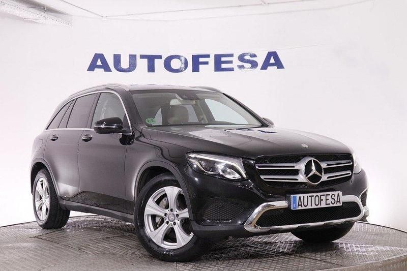 Usado Mercedes GLC220 170 CV (125 kW) 2015 Negro metalizado SUV