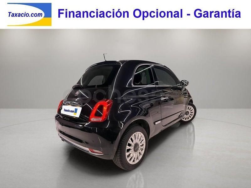 Usado Fiat 500 Lounge 69 CV (50 kW) 2018 Negro Berlina