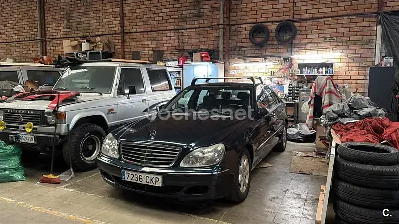 Usado Mercedes S320 197 CV (144 kW) 2003 Azul Berlina
