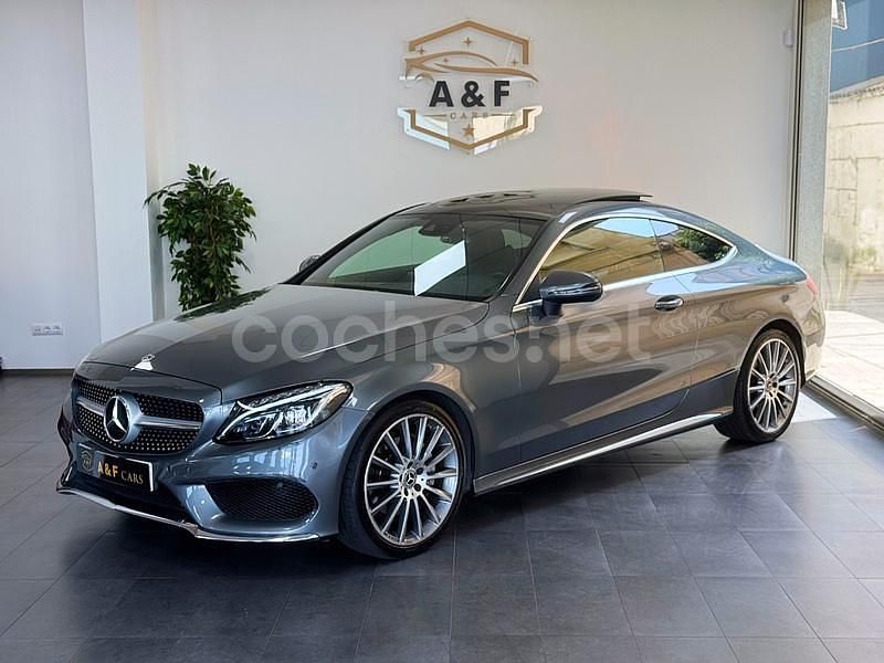 Usado Mercedes C220 194 CV (142 kW) 2019 Gris / plata Coupe