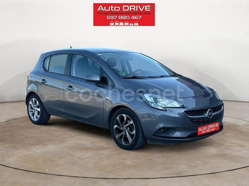 Azul Usado 2015 Opel Corsa Excellence Berlina | 7700 € (Precio justo) - Imagen 1/4
