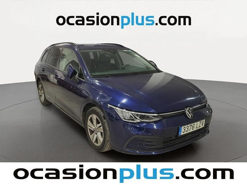 Usado VW Golf Life 115 CV (84 kW) 2021 Azul Familiar