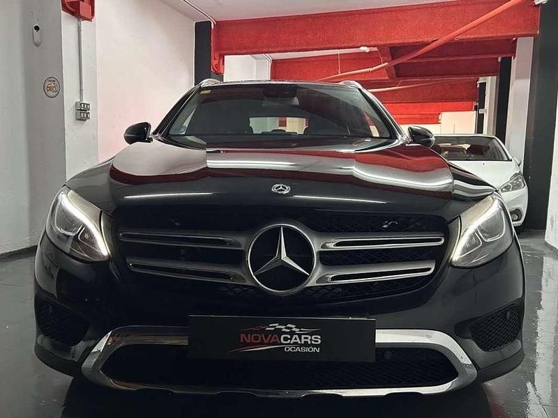Usado Mercedes GLC220 170 CV (125 kW) 2019 Negro SUV