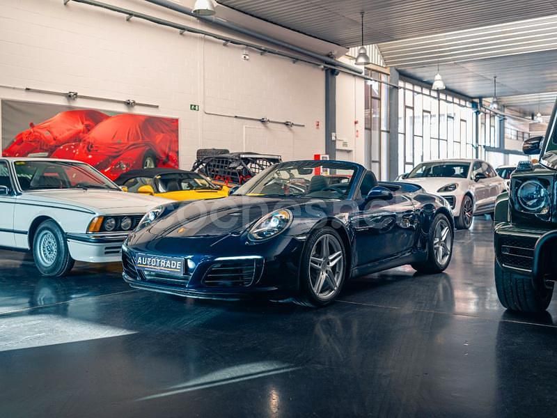 Azul Usado 2017 Porsche 911 Carrera Cabriolet Descapotable | 102.000 € - Imagen 1/4