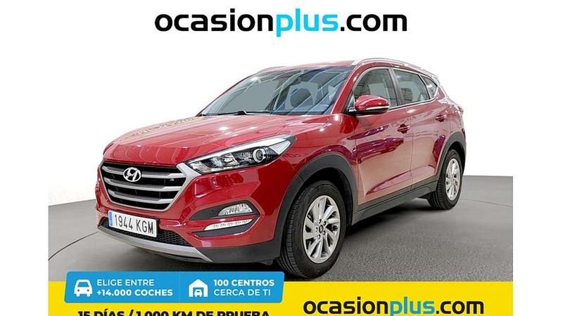 Rojo Usado 2017 Hyundai Tucson SUV | 17.500 € (Precio justo) - Imagen 1/4