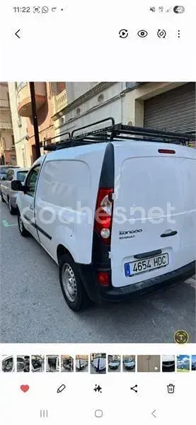 Usado Renault Kangoo 105 CV (77 kW) 2010 Blanco Monovolumen