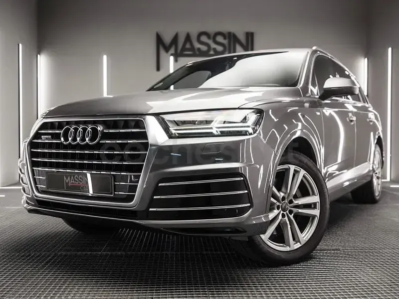 Begagnad Audi Q7 S-Line 272 HK (200 kW) 2016 Grå SUV