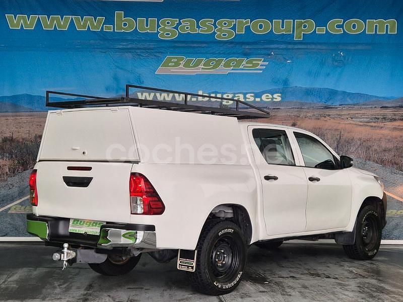 Usado Toyota HiLux 150 CV (110 kW) 2019 Blanco Recogida