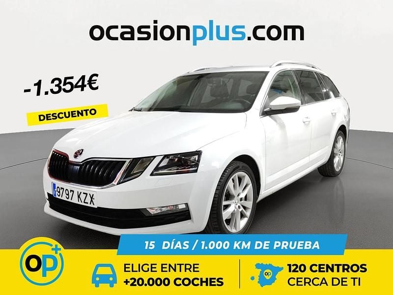 Blanco Usado 2019 Skoda Octavia Ambition Familiar | 14.900 € (Buen precio) - Imagen 1/4
