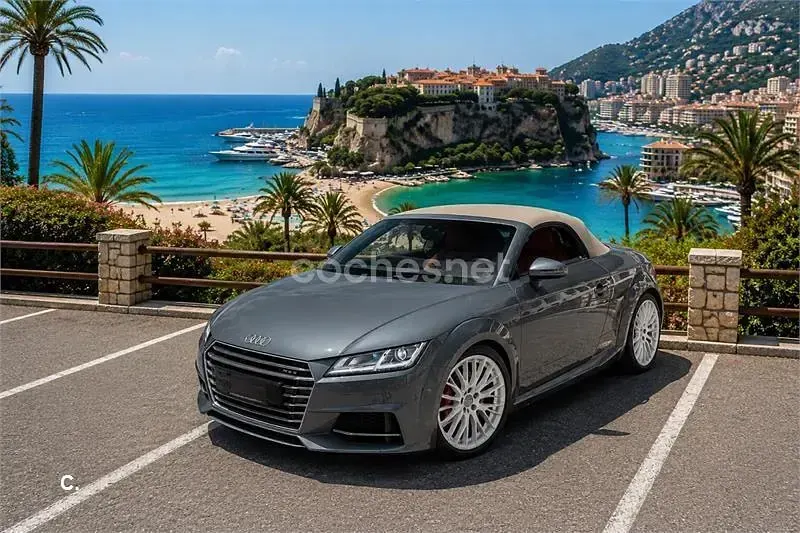 Usado Audi TTS 310 CV (228 kW) 2017 Gris / plata Coupe