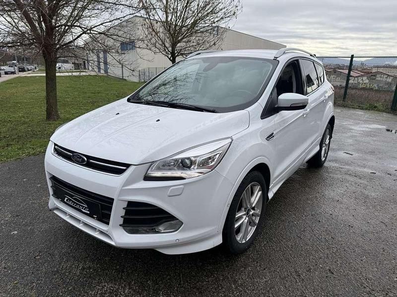 Brugt Ford Kuga Titanium 163 HK (119 kW) 2014 Hvid SUV