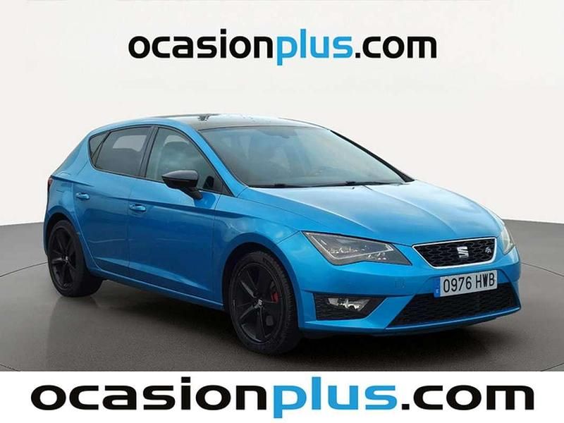 Usado Seat Leon ST FR 150 CV (110 kW) 2014 Azul Familiar