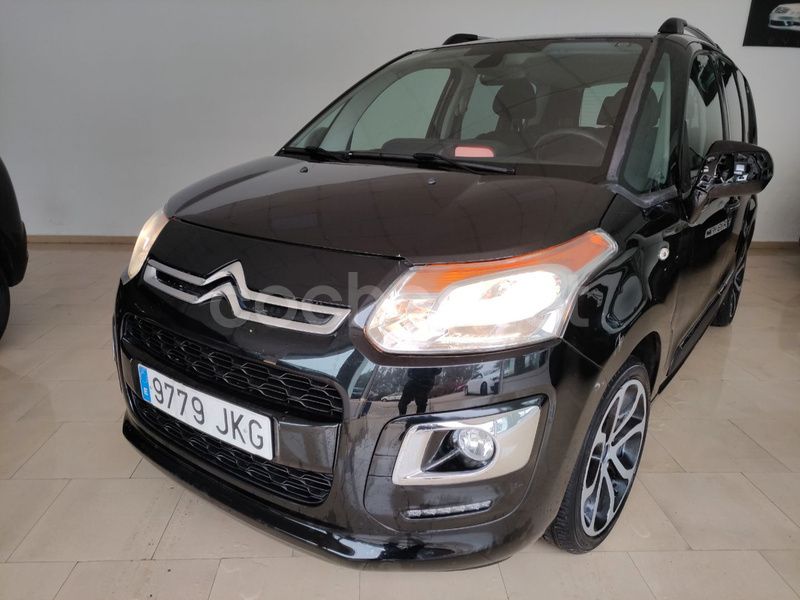 Negro Usado 2015 Citroën C3 Picasso Feel Monovolumen | 7999 € (Precio justo) - Imagen 1/4
