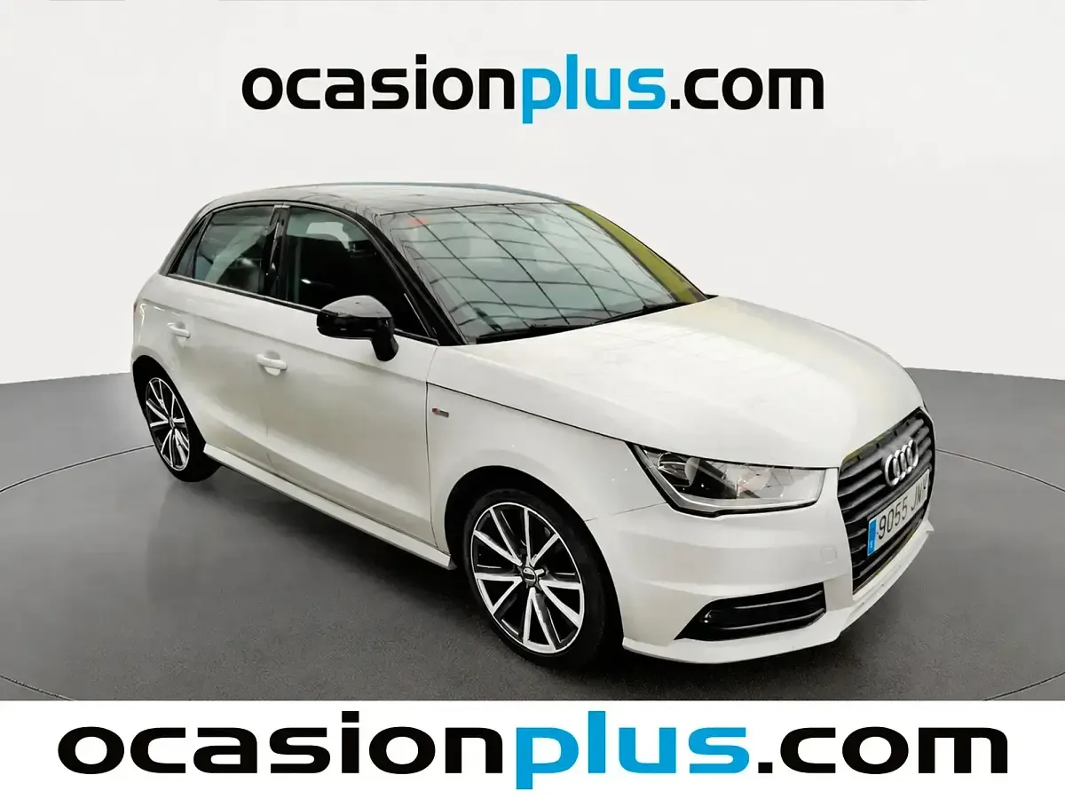 Usado Audi A1 116 CV (85 kW) 2016 Blanco Utilitario