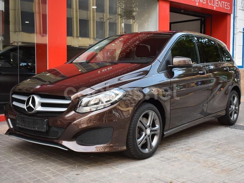 Marrón Usado 2017 Mercedes B220 Monovolumen | 18.990 € (Precio justo) - Imagen 1/4