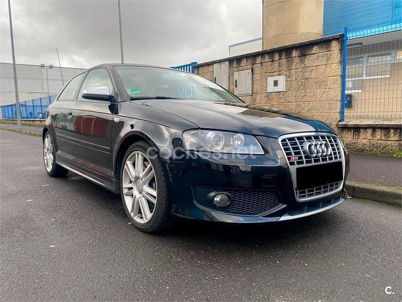 Usado Audi S3 265 CV (194 kW) 2007 Negro Utilitario