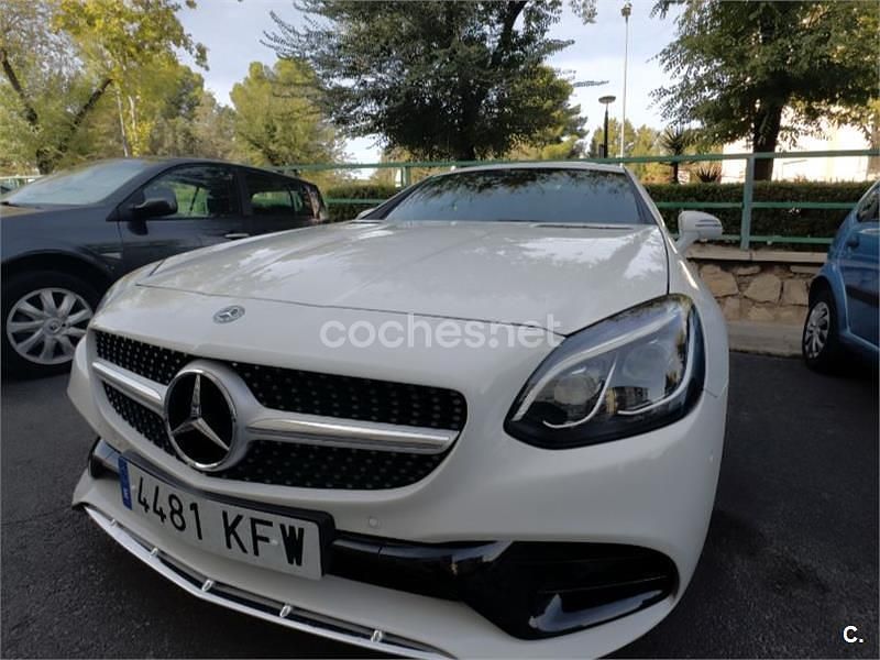 Blanco Usado 2017 Mercedes SLC250 Descapotable | 31.999 € - Imagen 1/4