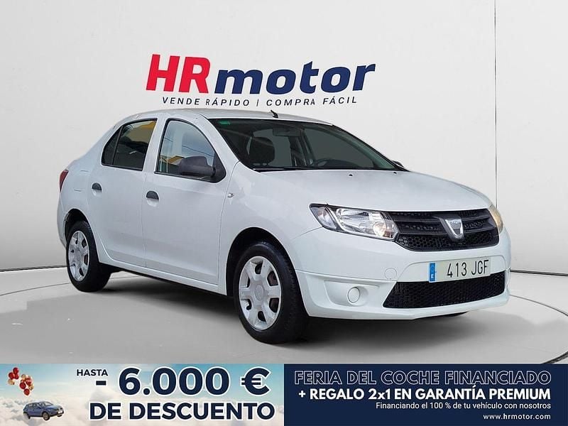 Blanco Usado 2015 Dacia Logan Ambiance Berlina | 7690 € (Precio justo) - Imagen 1/4