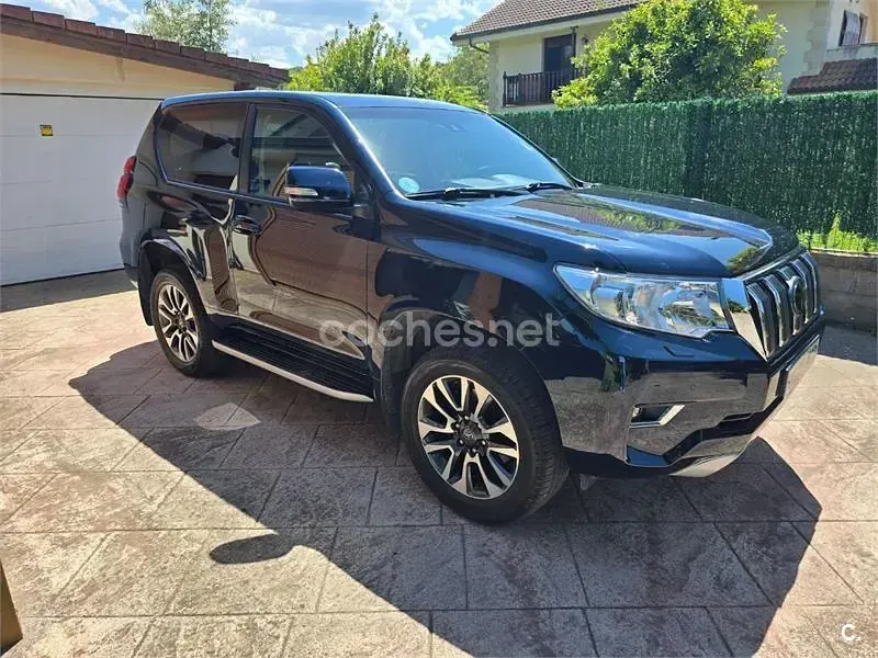 Usado Toyota Land Cruiser 204 CV (150 kW) 2022 Azul SUV
