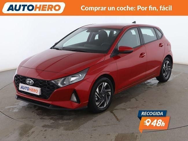 Rojo Usado 2023 Hyundai i20 Berlina | 17.099 € (Precio justo) - Imagen 1/3
