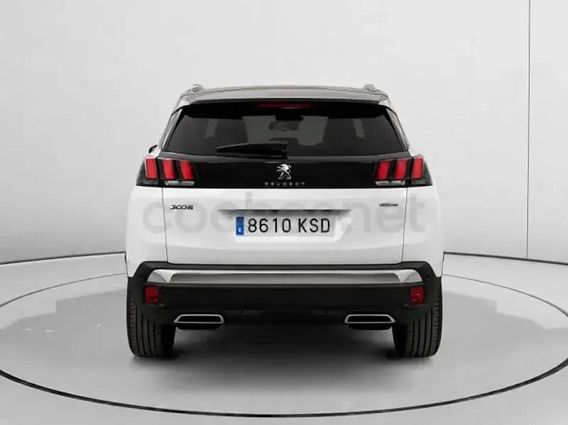 Usado Peugeot 3008 GT-line 130 CV (95 kW) 2018 Blanco SUV