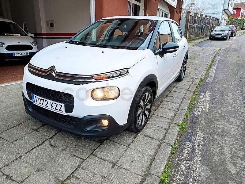 Usado Citroën C3 Feel 99 CV (72 kW) 2019 Blanco Utilitario