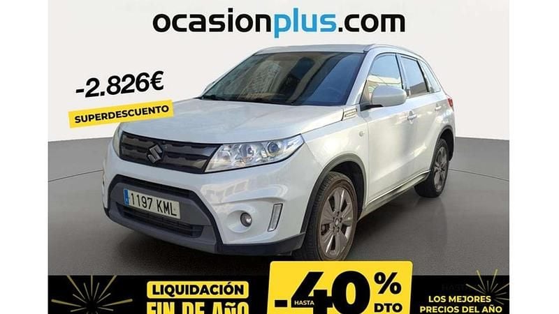 Blanco Usado 2018 Suzuki Vitara SUV | 13.164 € (Precio justo) - Imagen 1/4