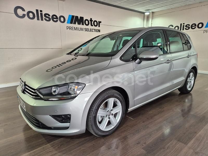 Beige Usado 2015 VW Golf Sportsvan Advance Monovolumen | 11.900 € (Caro) - Imagen 1/4