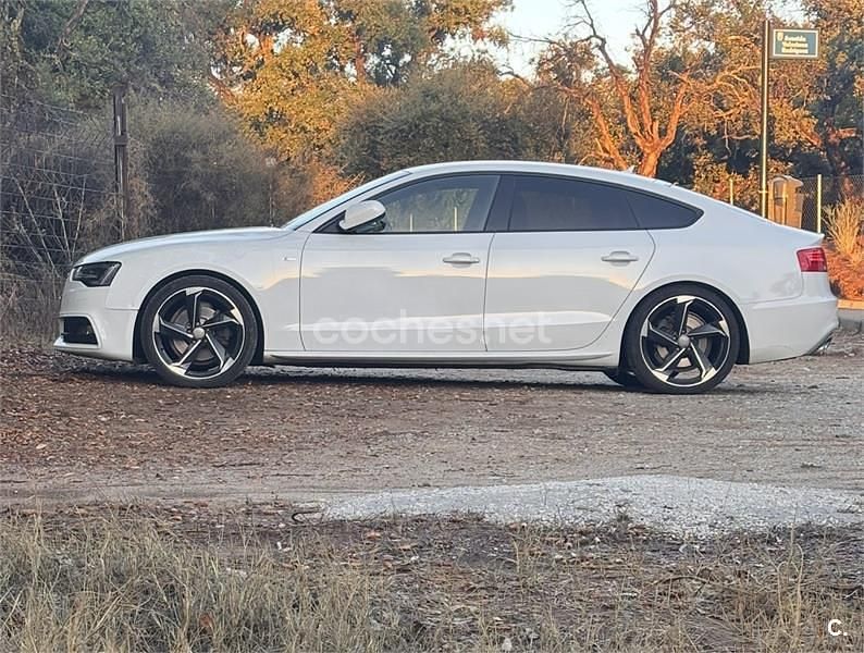 Usado Audi A5 Sportback Sport 190 CV (139 kW) 2015 Blanco Utilitario