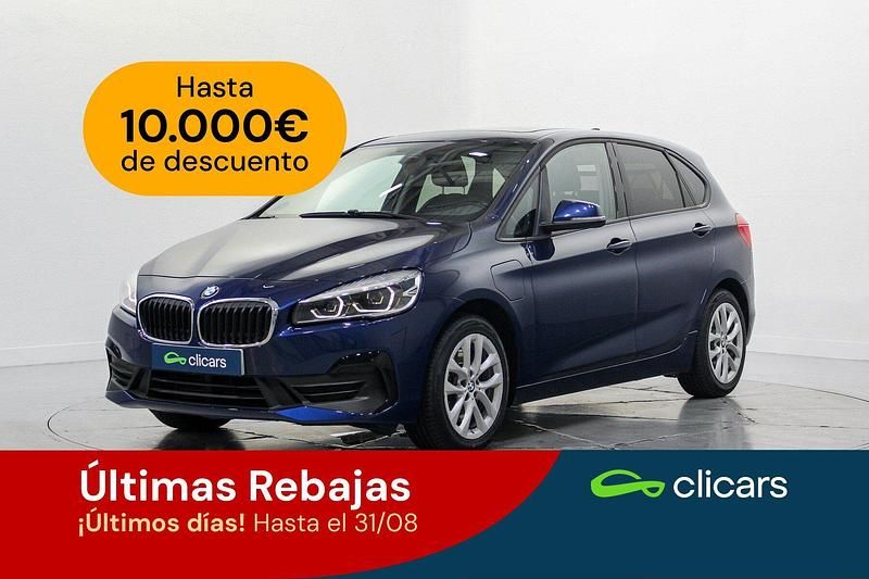 Azul Usado 2021 BMW 225 Active Tourer Monovolumen | 20.490 € (Precio justo) - Imagen 1/4