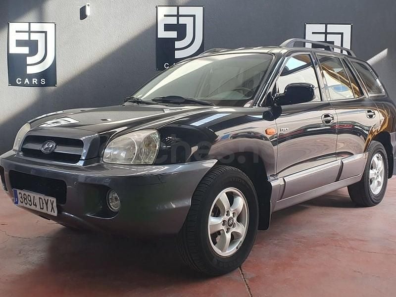 Usado Hyundai Santa Fe Style 125 CV (91 kW) 2006 Negro SUV