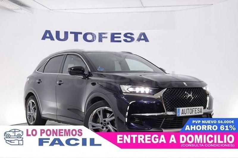 Usado DS Automobiles DS7 Crossback Grand Chic 300 CV (220 kW) 2021 Azul SUV