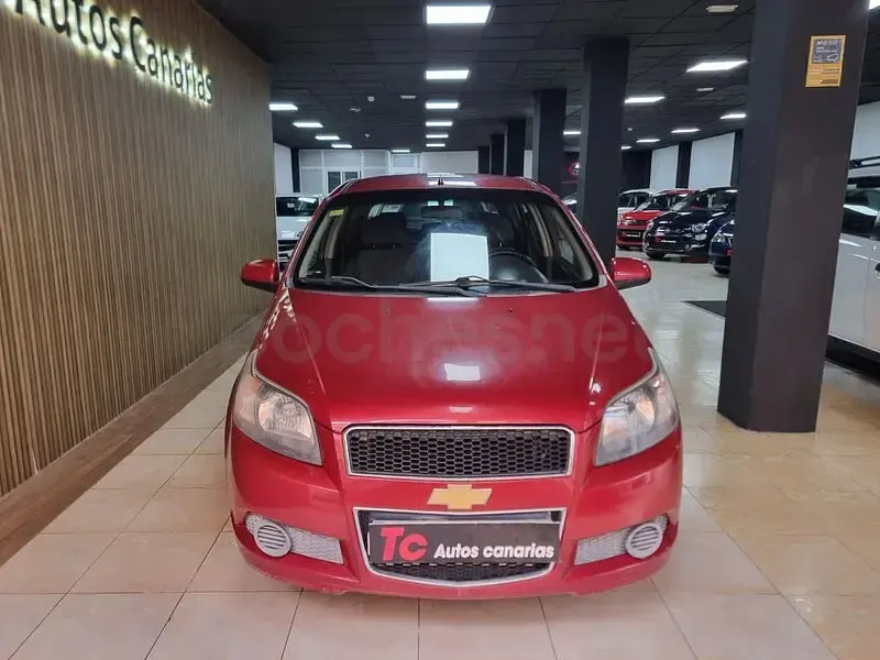 Usado Chevrolet Aveo LT 101 CV (74 kW) 2012 Rojo Berlina