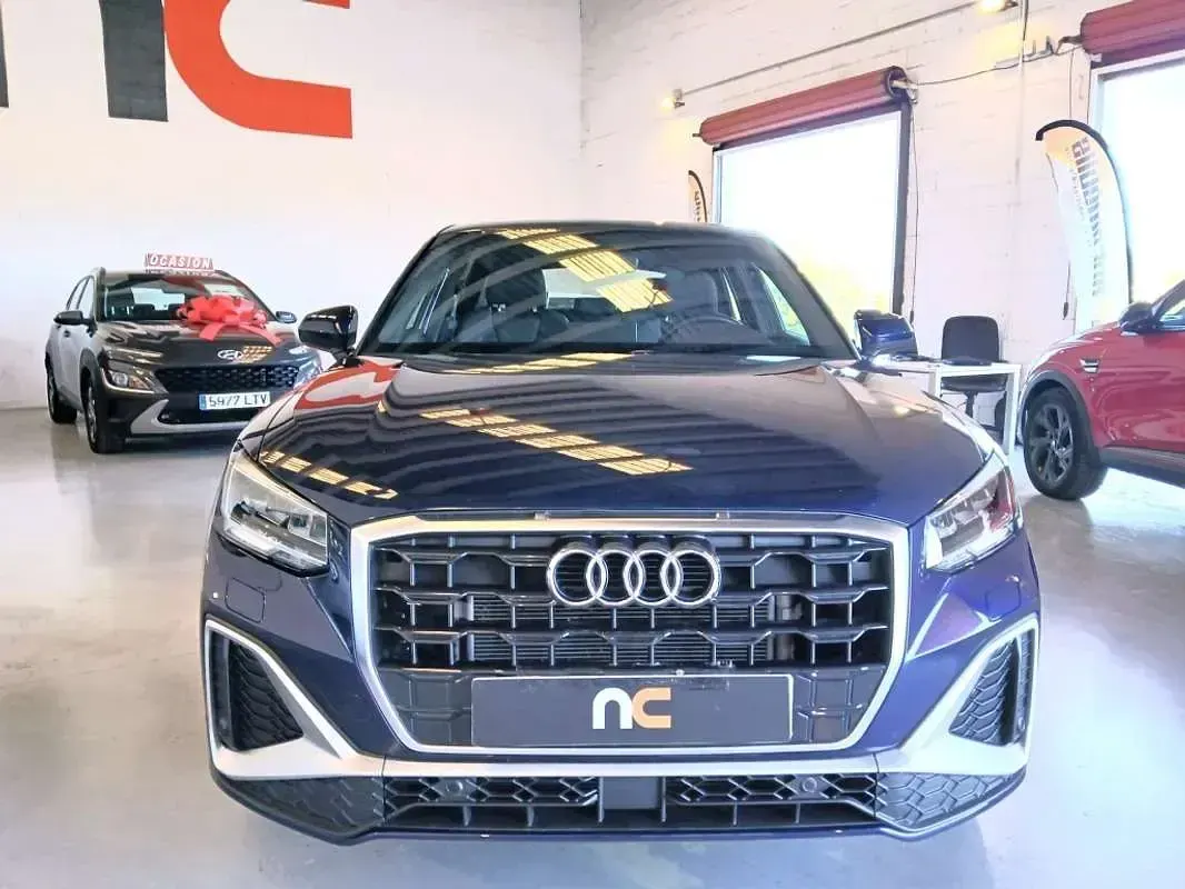 Usado Audi Q2 S-Line 150 CV (110 kW) 2022 Azul SUV