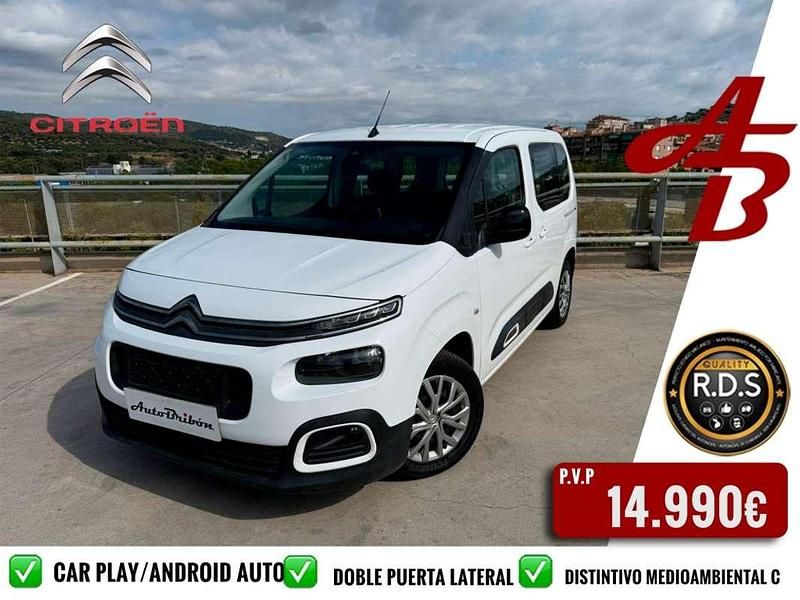 Blanco Usado 2020 Citroën Berlingo Live Monovolumen | 14.990 € (Un poco caro) - Imagen 1/4