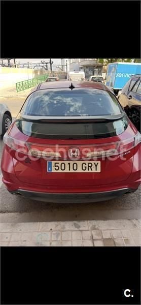 Rojo Usado 2009 Honda Civic Sport Berlina | 5500 € (Buen precio) - Imagen 1/4