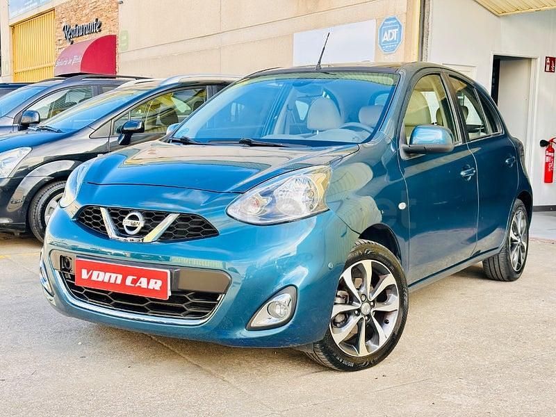 Usado Nissan Micra N-TEC 80 CV (58 kW) 2017 Azul Utilitario