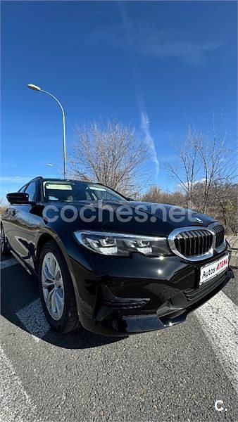 Usado BMW 318 150 CV (110 kW) 2020 Negro Familiar