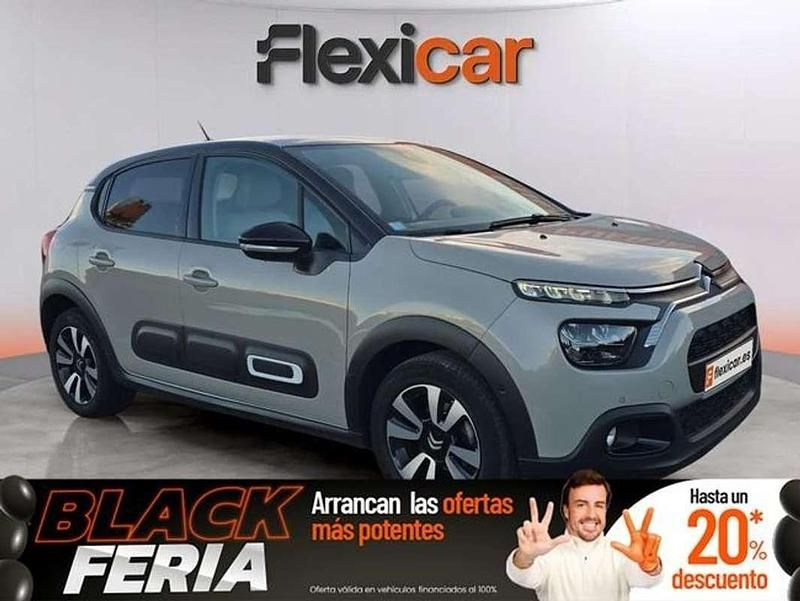 Gris Usado 2020 Citroën C3 PureTech Berlina | 8990 € (Buen precio) - Imagen 1/4