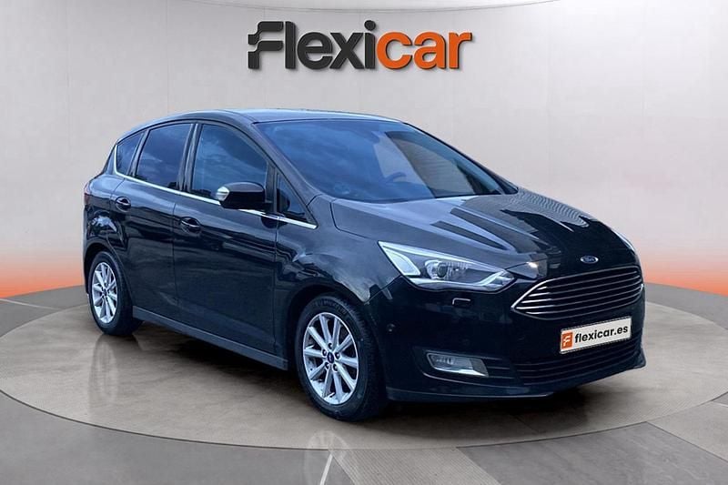 Negro Usado 2016 Ford C-MAX Trend+ Monovolumen | 9490 € (Precio justo) - Imagen 1/4