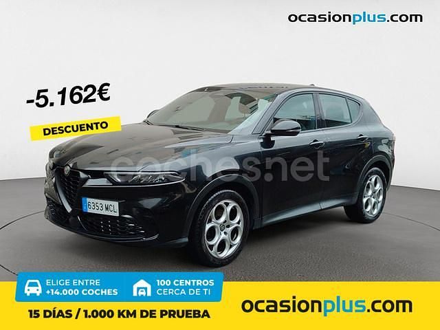 Negro Usado 2022 Alfa Romeo Tonale Sprint SUV | 24.890 € (Precio justo) - Imagen 1/4