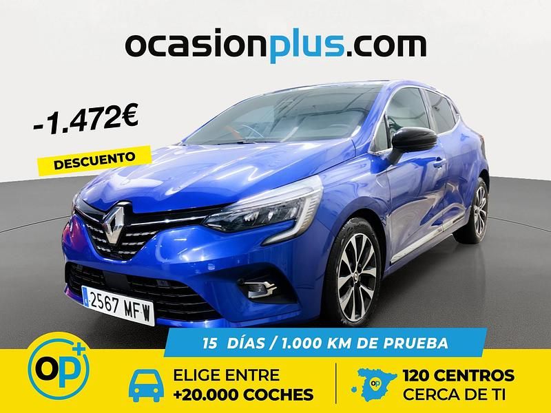 Azul Usado 2023 Renault Clio V Techno Berlina | 15.300 € (Precio justo) - Imagen 1/4