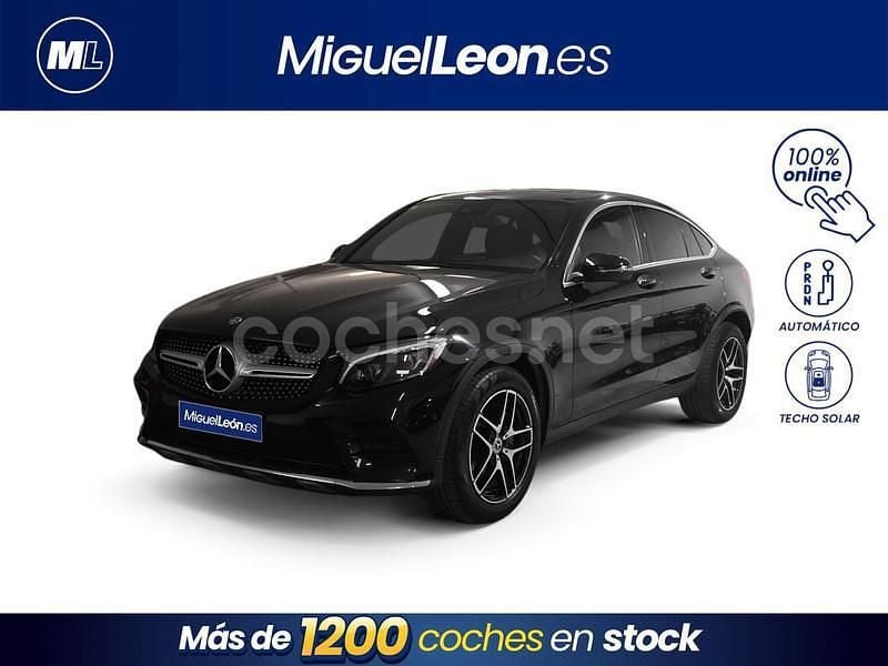 Negro Usado 2018 Mercedes GLC250 Coupe | 39.985 € (Un poco caro) - Imagen 1/3