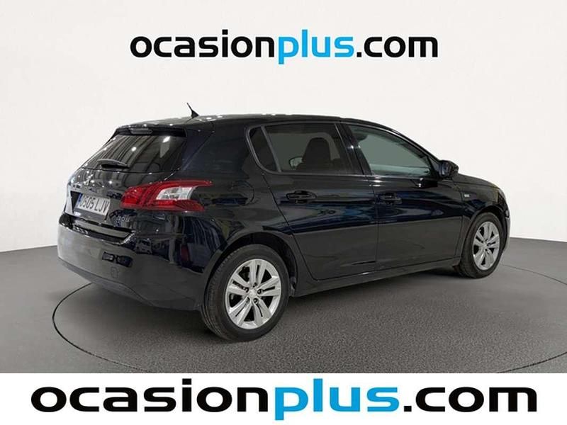 Usado Peugeot 308 Style 120 CV (88 kW) 2020 Negro Utilitario