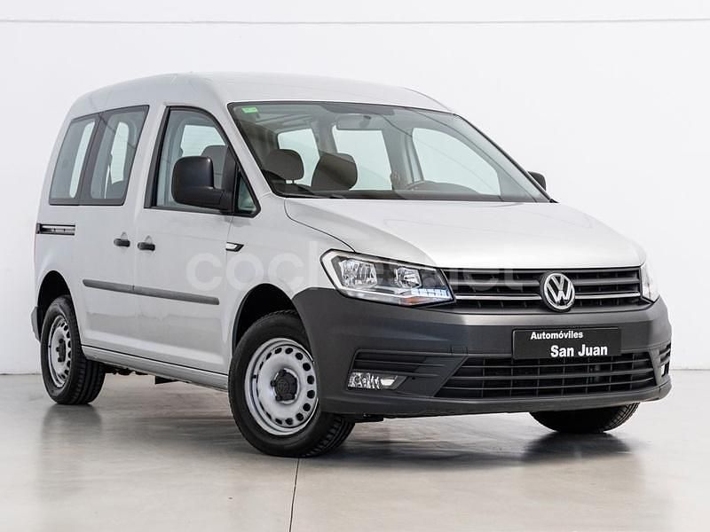 Gris / plata Usado 2016 VW Caddy Monovolumen | 15.990 € (Caro) - Imagen 1/4