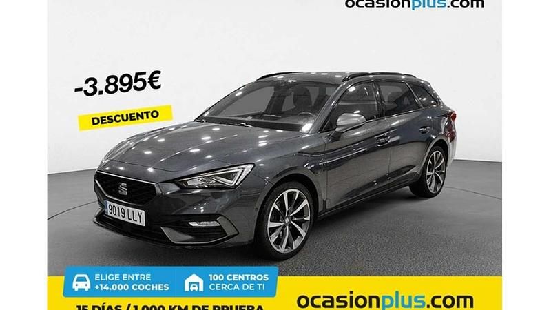 Gris Usado 2020 Seat Leon ST FR Familiar | 18.355 € (Buen precio) - Imagen 1/4