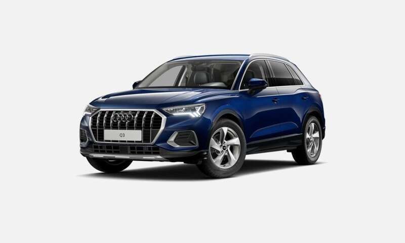 Azul Usado 2021 Audi Q3 Advanced SUV | 28.800 € (Super precio) - Imagen 1/4